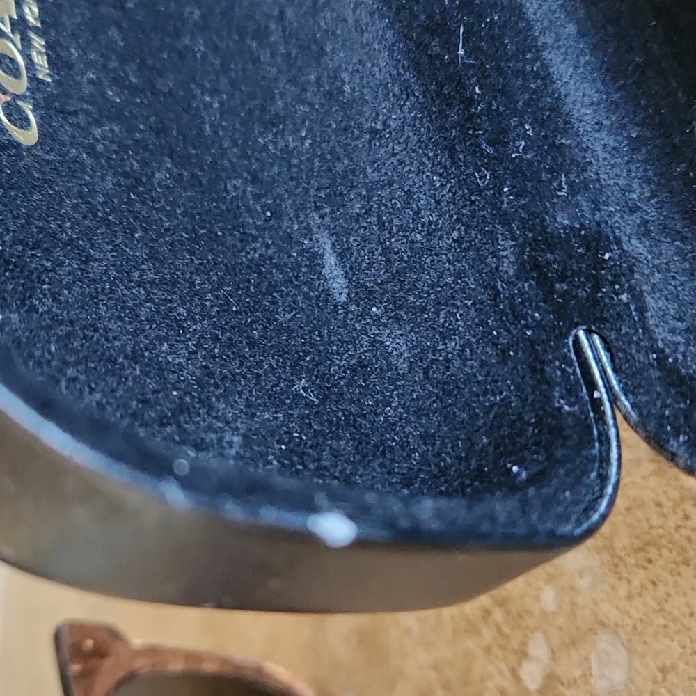Coach Glitter Predcription  Sunglasses With Black Coach Hardshell Case - Picture 9 of 12